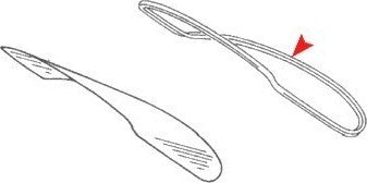 URO Back Glass Seal 1236700239