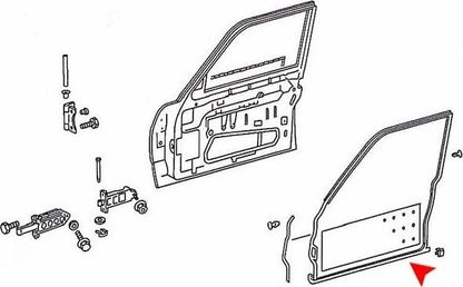 URO Door Seal 1237201678