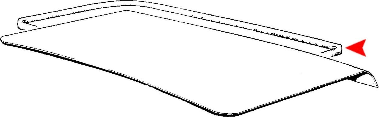 URO Trunk Lid Seal 51241839125