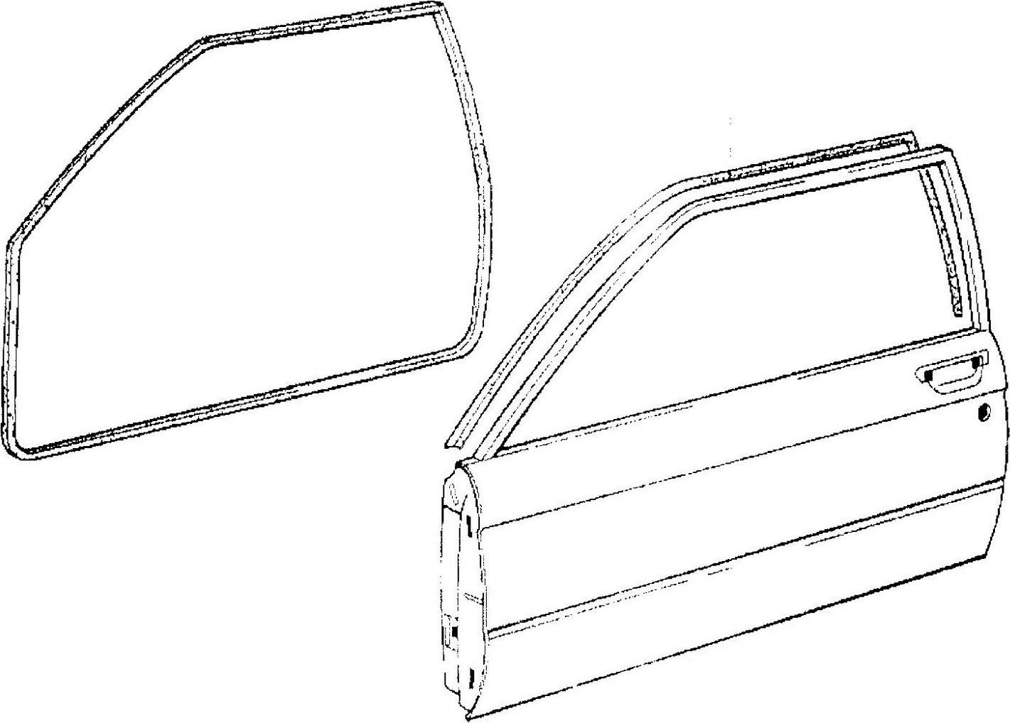 URO Door Seal 51711823859