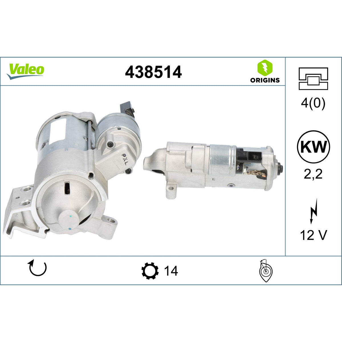Valeo Vehicle Part 438514