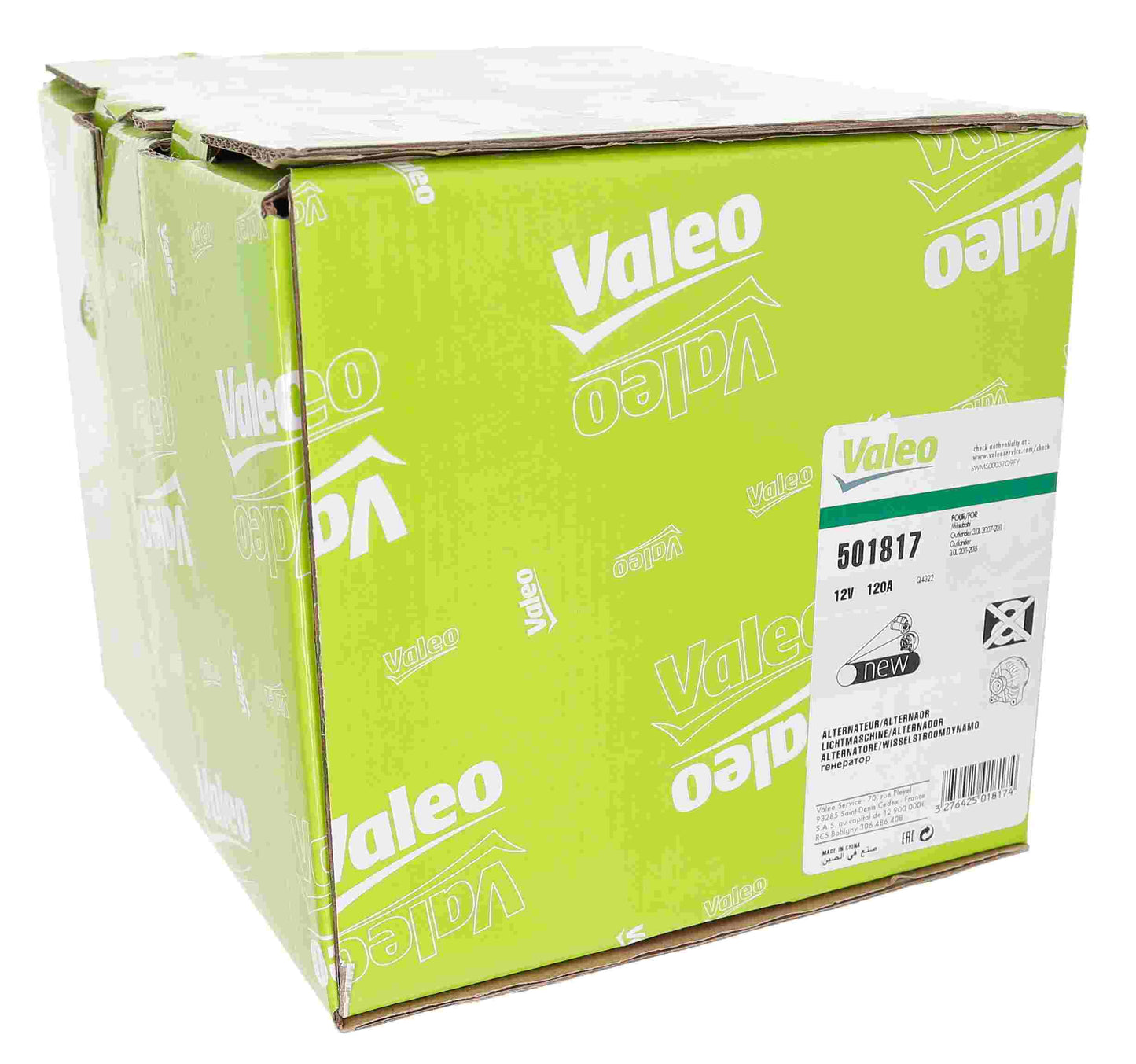 Valeo Alternator 501817