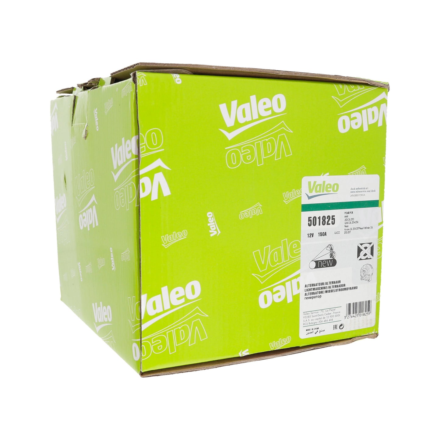 Valeo Alternator 501825 main image