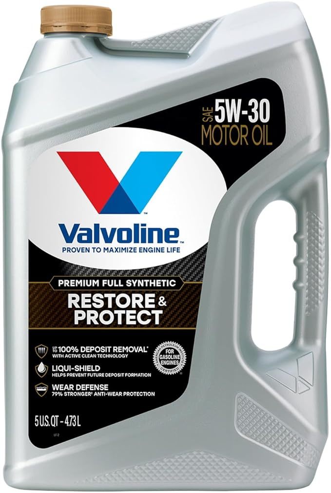 Valvoline 0w20 Motor Oil Restore & Protect 5 Quart Bottle Oils, Fluids and Additives Motor Oil main image