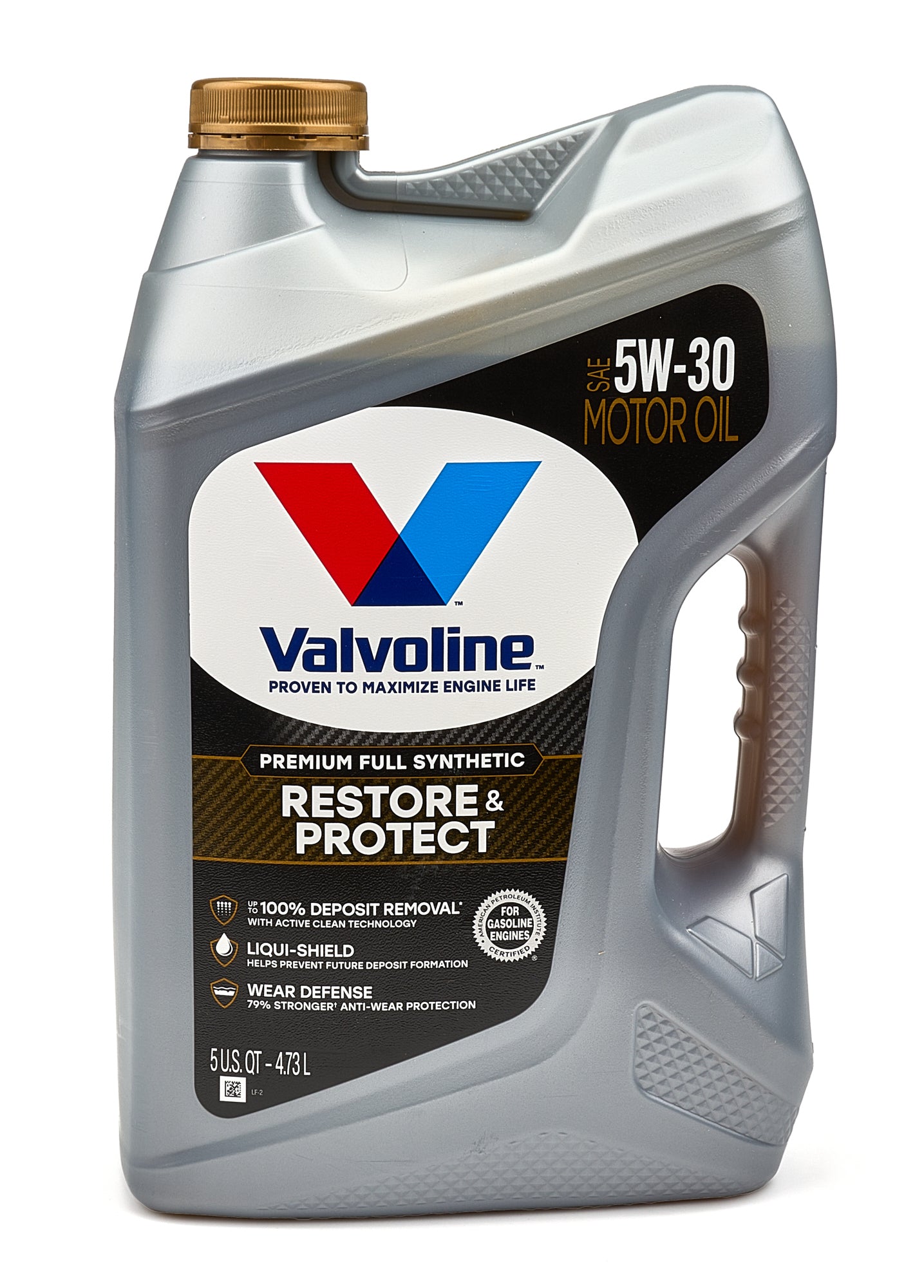 VALVOLINE 5w30 Motor Oil Restore & Protect 5 Quart Bottle Oils, Fluids and Sealer Oils, Fluids and Additives main image