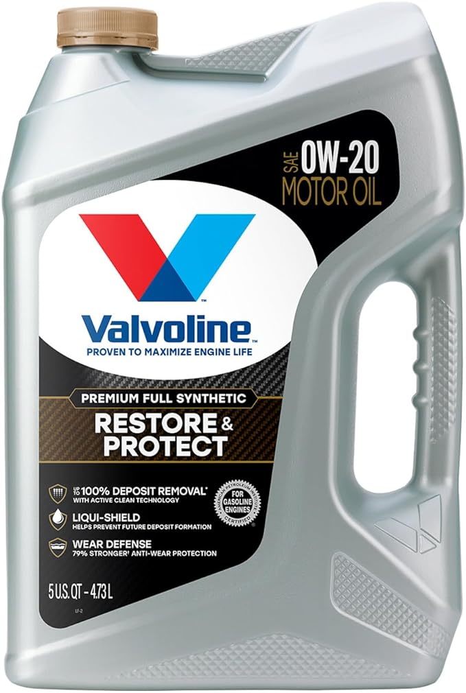 Valvoline 5w30 Motor Oil Restore & Protect 5 Quart Bottle Oils, Fluids and Additives Motor Oil main image