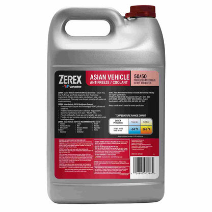 Zerex Asian Vehicle Antifreeze Coolant 1 Gallon