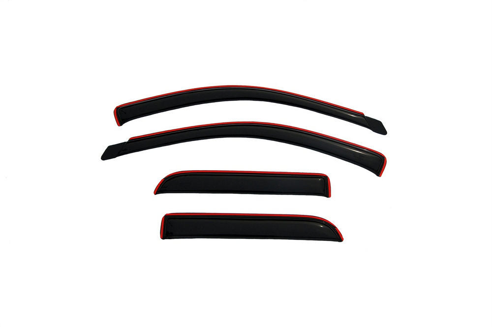 VENTSHADE 02-04 Ram P/U Quadcab In Channel 4pc Ventvisor Exterior Components Deflectors and Visors main image