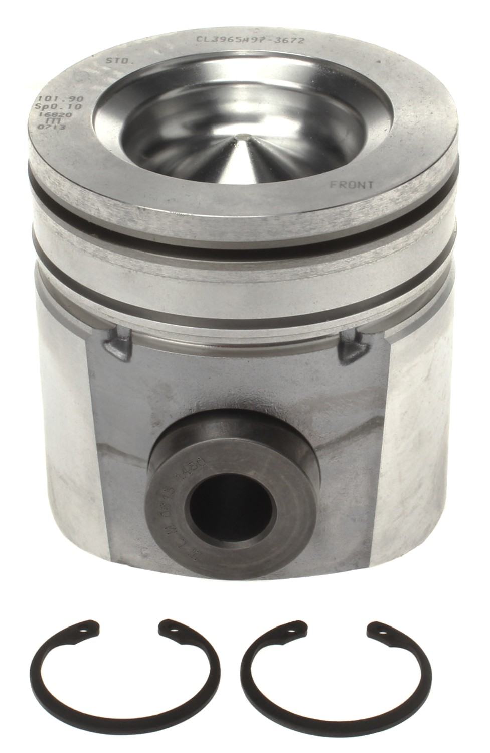 Mahle OE Cummins B 5.9L STD 03-04 17.1:1 CR HO Vin C and Eng ETH Piston (Set of 6) 2243672