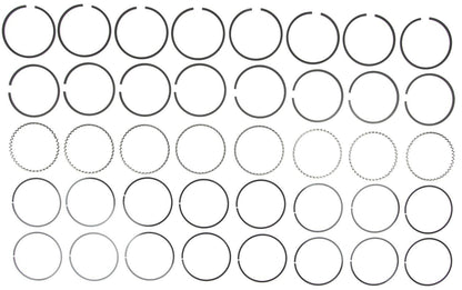 Mahle Rings Case Checker 318 Eng 59-66 Chry 318 5.2L Eng 75-89 Chry Ind Engs Moly Ring Set 40069CP
