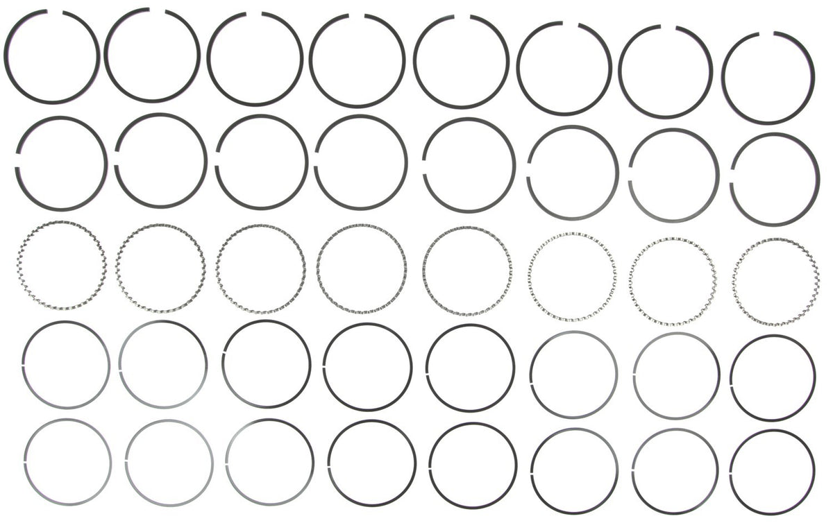 Mahle Rings Case Checker 318 Eng 59-66 Chry 318 5.2L Eng 75-89 Chry Ind Engs Moly Ring Set 40069CP