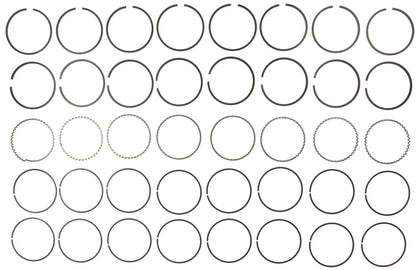 Mahle Rings Checker 283/307 Engs 65-70 Chevy 283/307 Engs 57-73 Chevy Marine Chrome Ring Set 40076CP