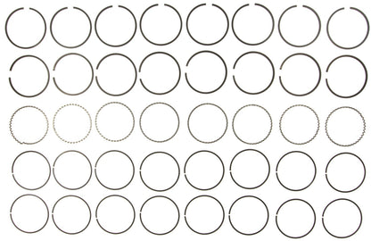 Mahle Rings Checker 283/307 Engs 65-70 Chevy 283/307 Engs 57-73 Chevy Marine Chrome Ring Set 40076CP