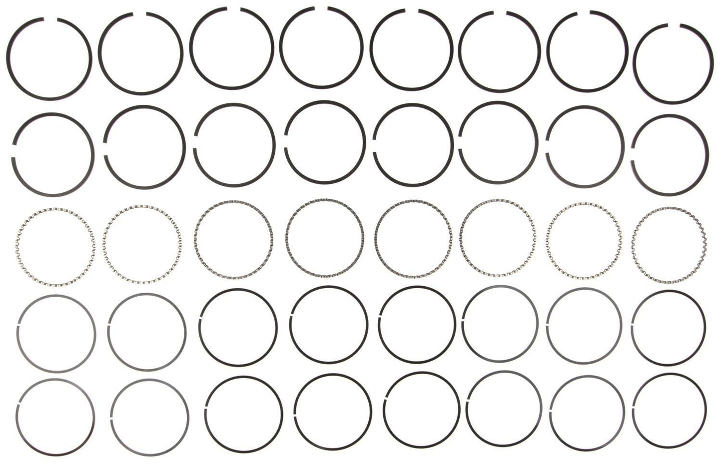 Mahle Rings Chevy 396 Eng 65-70 Chevy Trk 396 Eng 66-69 GMC 396 Eng 68-69 Moly Ring Set 40460