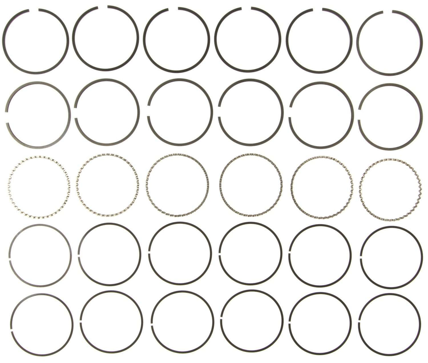 Mahle Rings Buick 250 Eng 70-76 Checker 230/250 Engs 69-79 Chevy 230/250 Moly Ring Set 40514CP.040