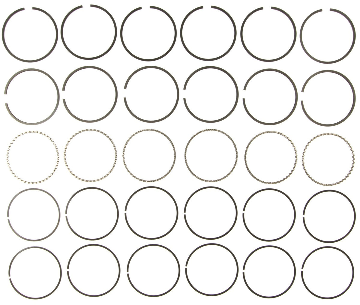 Mahle Rings Buick 250 Eng 70-76 Checker 230/250 Engs 69-79 Chevy 230/250 Moly Ring Set 40514CP