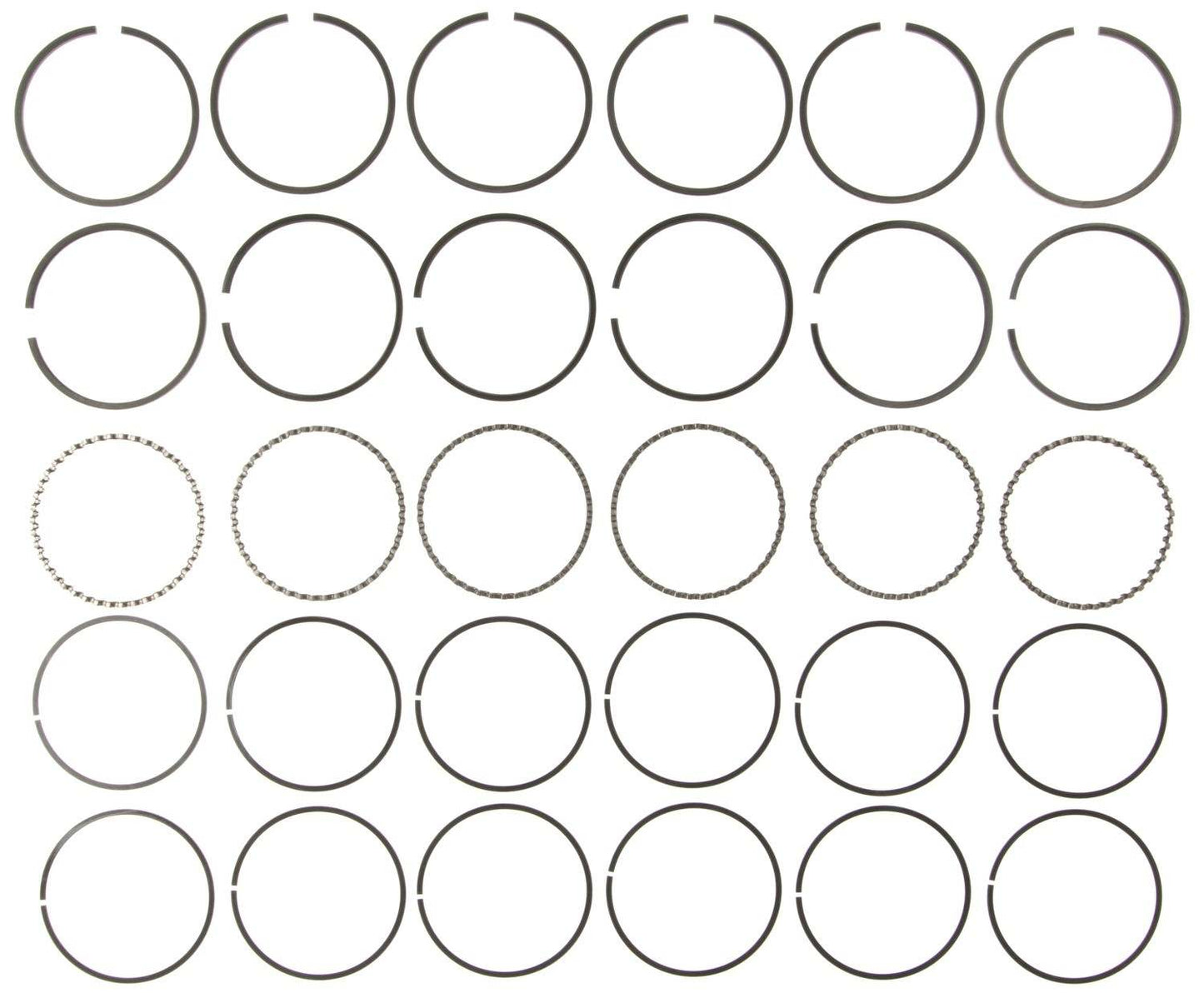 Mahle Rings Chevy Trk 292 4.8L Eng 63-89 GMC 292 4.8L Eng 63-89 M F Trac Moly Ring Set 40533CP