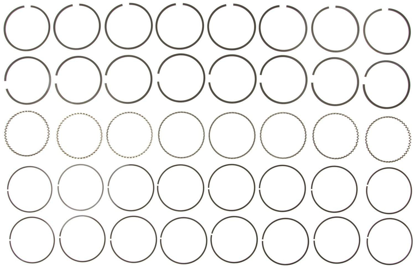 Mahle OE Piston Ring Set 4.000 Moly 5/64 5/64 3/16 M7740564CP