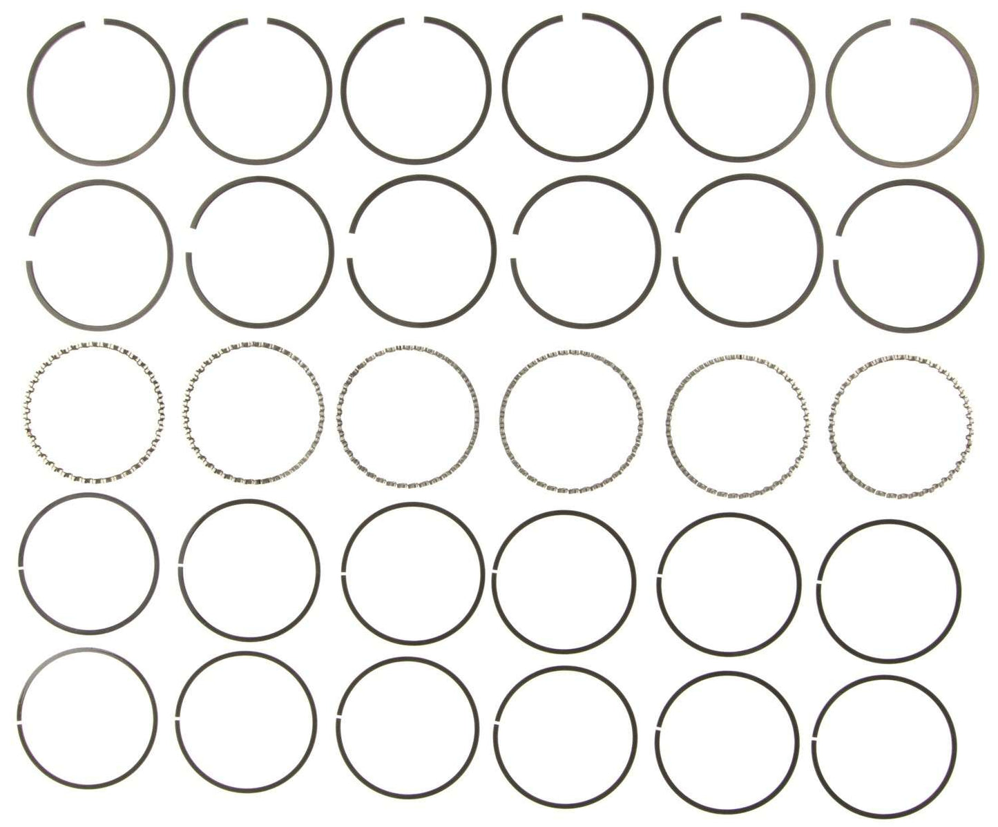 Mahle Rings Ford 200 3.3L 250 4.1L Engs 63-83 Ford Trk Moly Ring Set 40565CP.030
