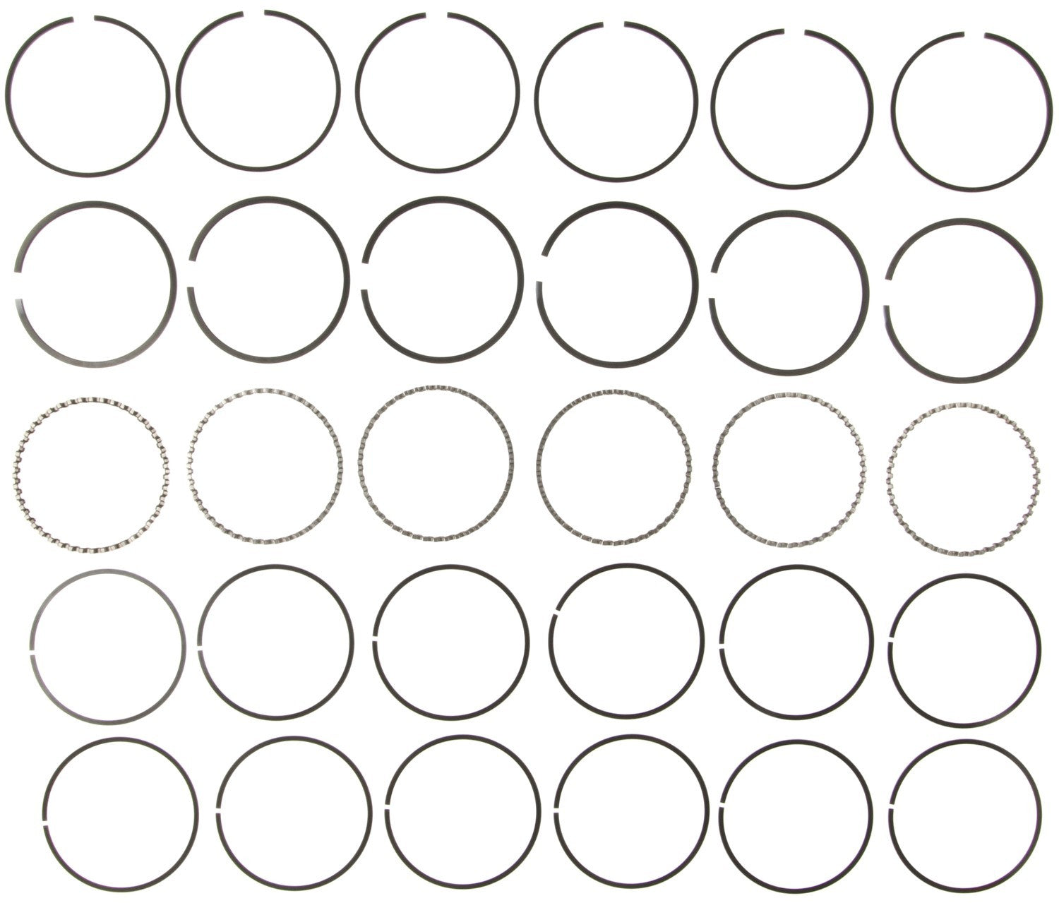 Mahle Rings Ford 240 Eng 65-72 Ford Ind Ford Trk 240300 Engs 65-94 Moly Ring Set 40664CP