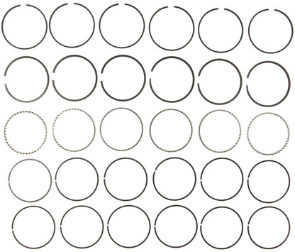 Mahle Rings Ford 240 Eng 65-72 Ford Ind Ford Trk 240300 Engs 65-94 Moly Ring Set 40664CP
