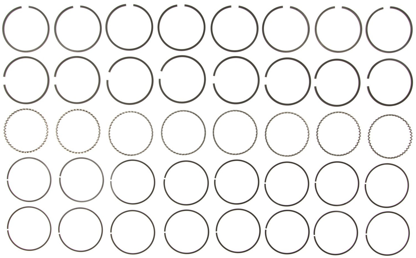 Mahle Rings Ford 390 Eng 66-67 Merc 390/410 Engs 66-67 Moly Ring Set 40718CP
