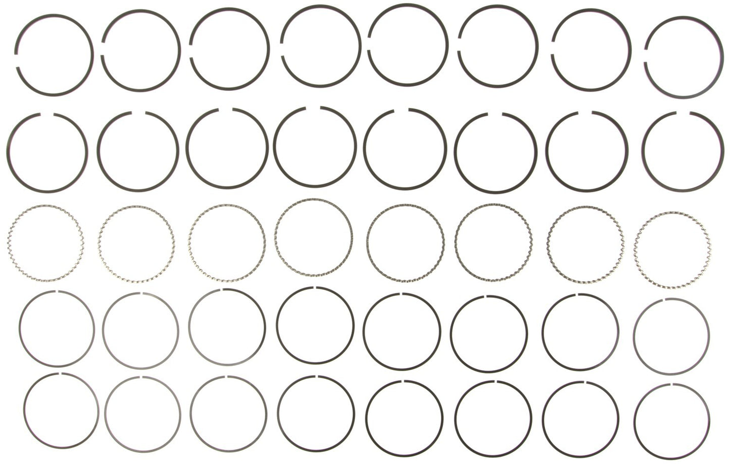 Mahle Rings Chry 440 Eng 66-78 Chrome Ring Set 40722.030
