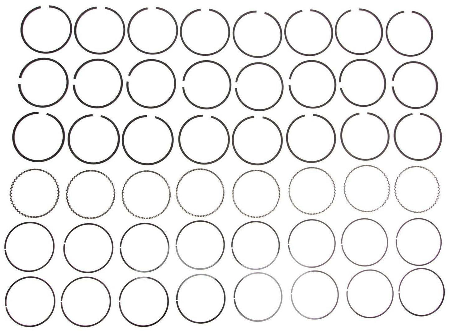 Mahle Rings Chevy Marine Chevy Trk 427 7.0L Eng 68-90 GMC Trk 427 7.0L Eng Moly Ring Set 40723CP