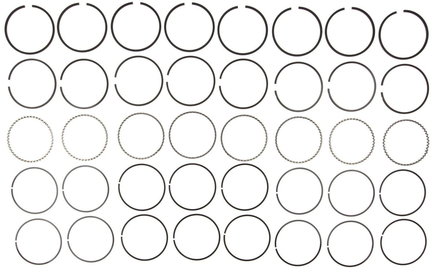 Mahle Rings Pontiac 455 Eng 70-76 Pontiac Can 455 Eng 70-76 Moly Ring Set 40962.060