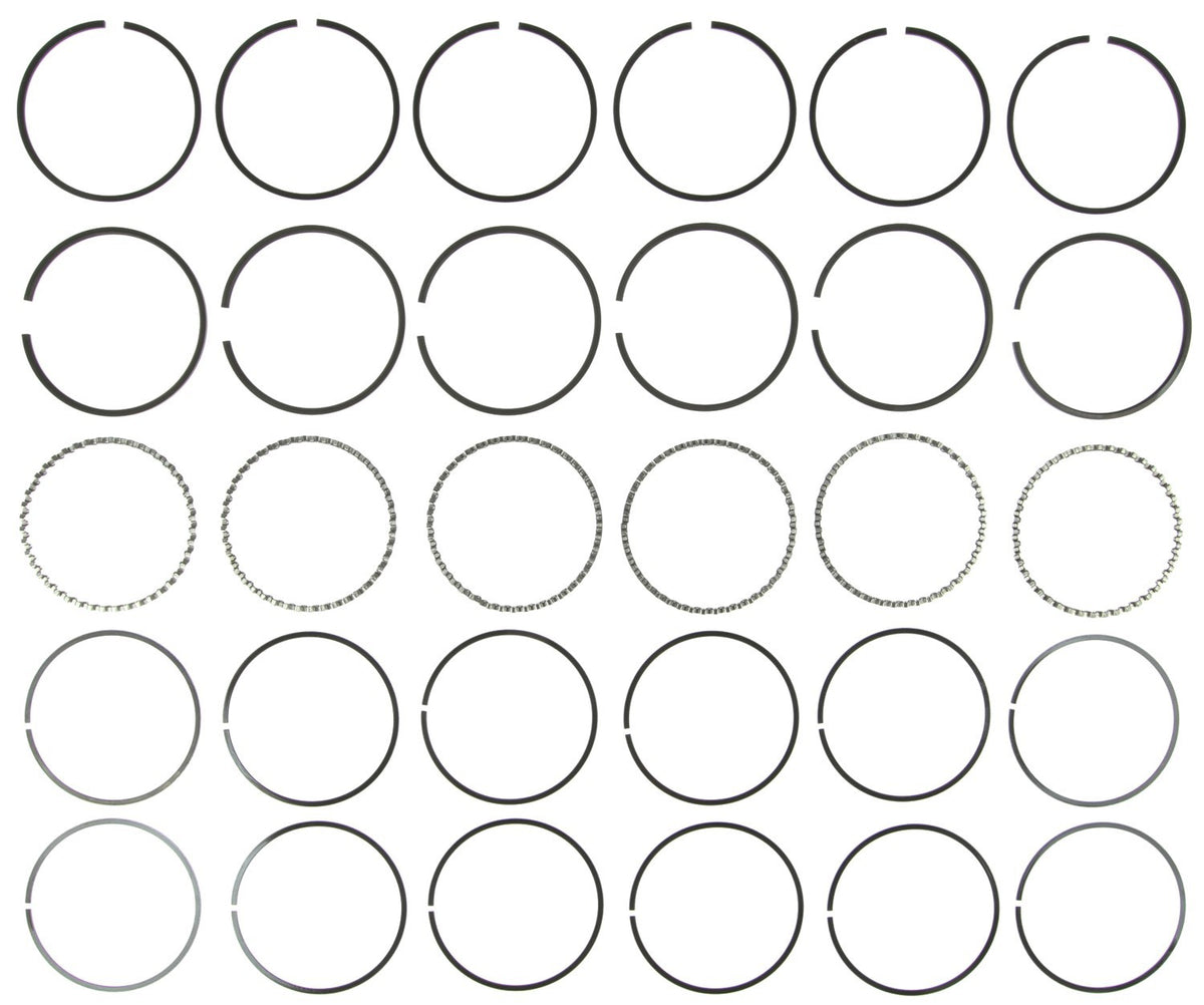 Mahle Rings Ford 171 2.8L Eng 74-79 Ford Trk 171 2.8L Eng 83-86 Merc 171 Chrome Ring Set 41104CP