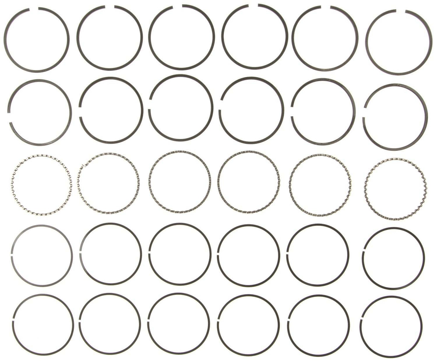 Mahle Rings Buick 231 3.8L Eng 75-84 Chevy 231 3.8L Eng 78-84 Chevy Trk 231 Moly Ring Set 41106CP