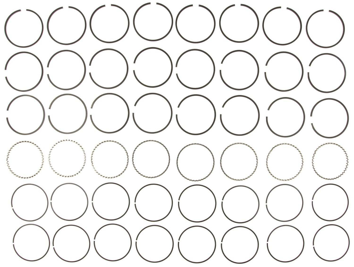 Mahle Rings ChevyTrk 366 6.0L Eng 66-87 GMC 366 6.0L Eng 69-87 Moly Ring Set 41130CP.030