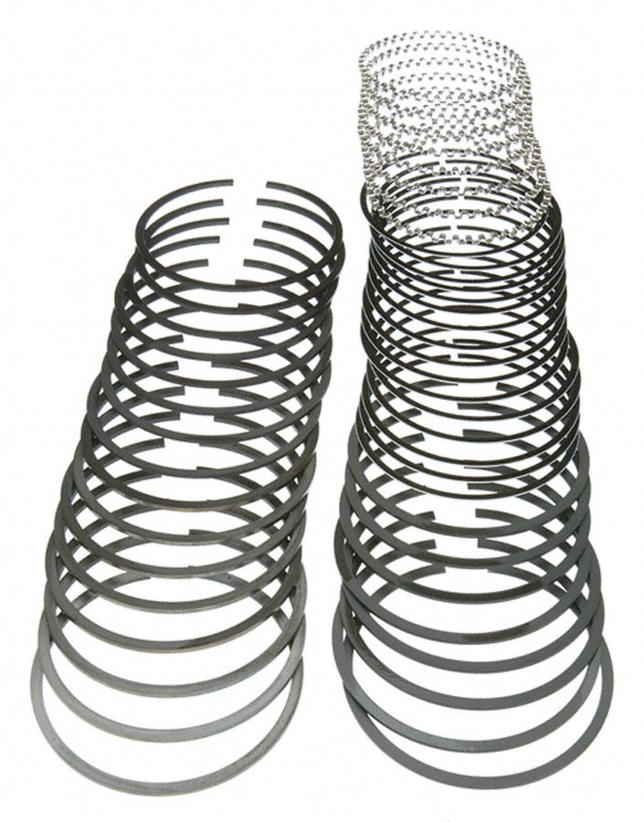 Mahle Rings ChevyTrk 366 6.0L Eng 66-87 GMC 366 6.0L Eng 69-87 Moly Ring Set 41130CP