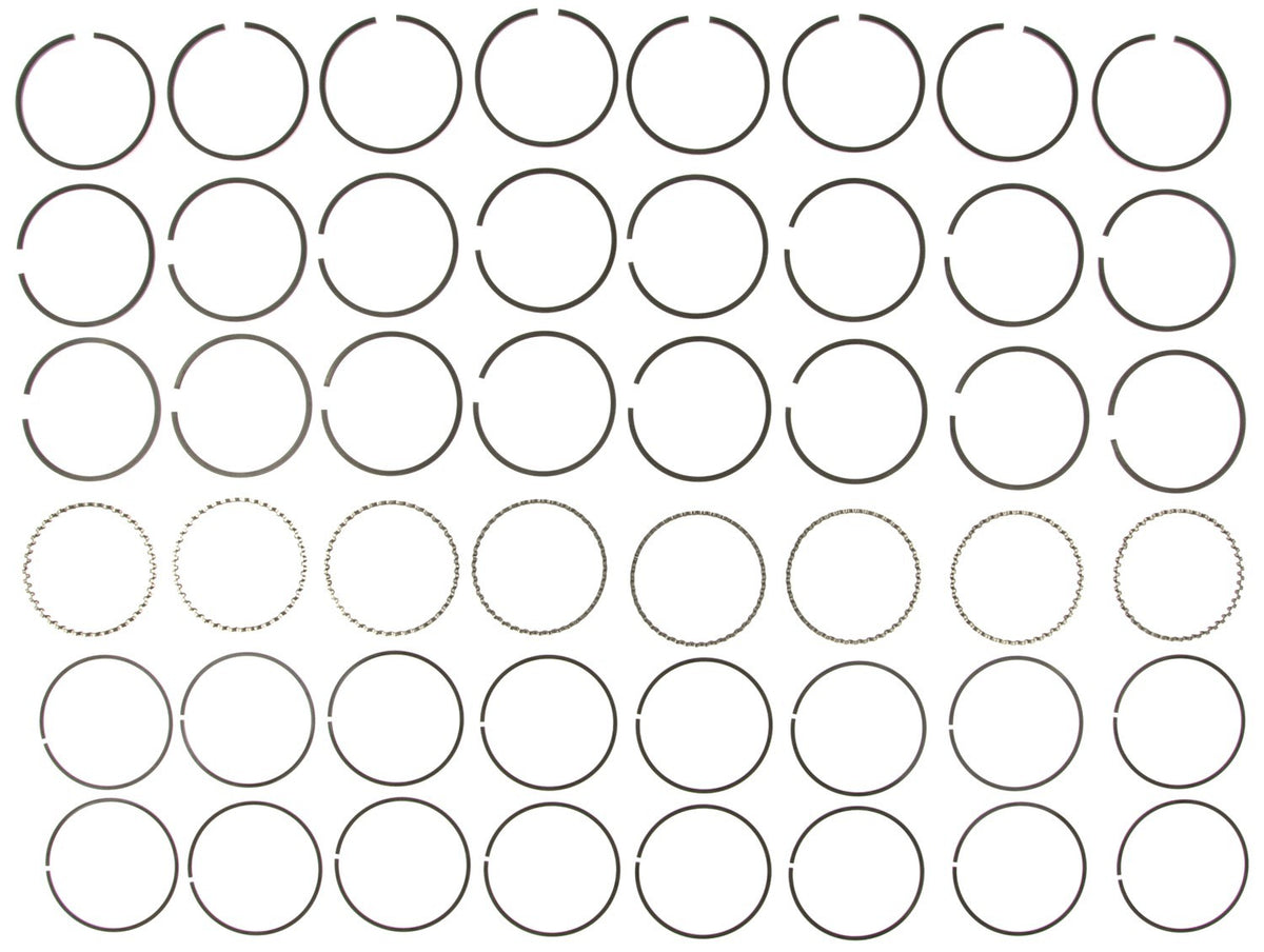 Mahle Rings ChevyTrk 366 6.0L Eng 66-87 GMC 366 6.0L Eng 69-87 Moly Ring Set 41130CP