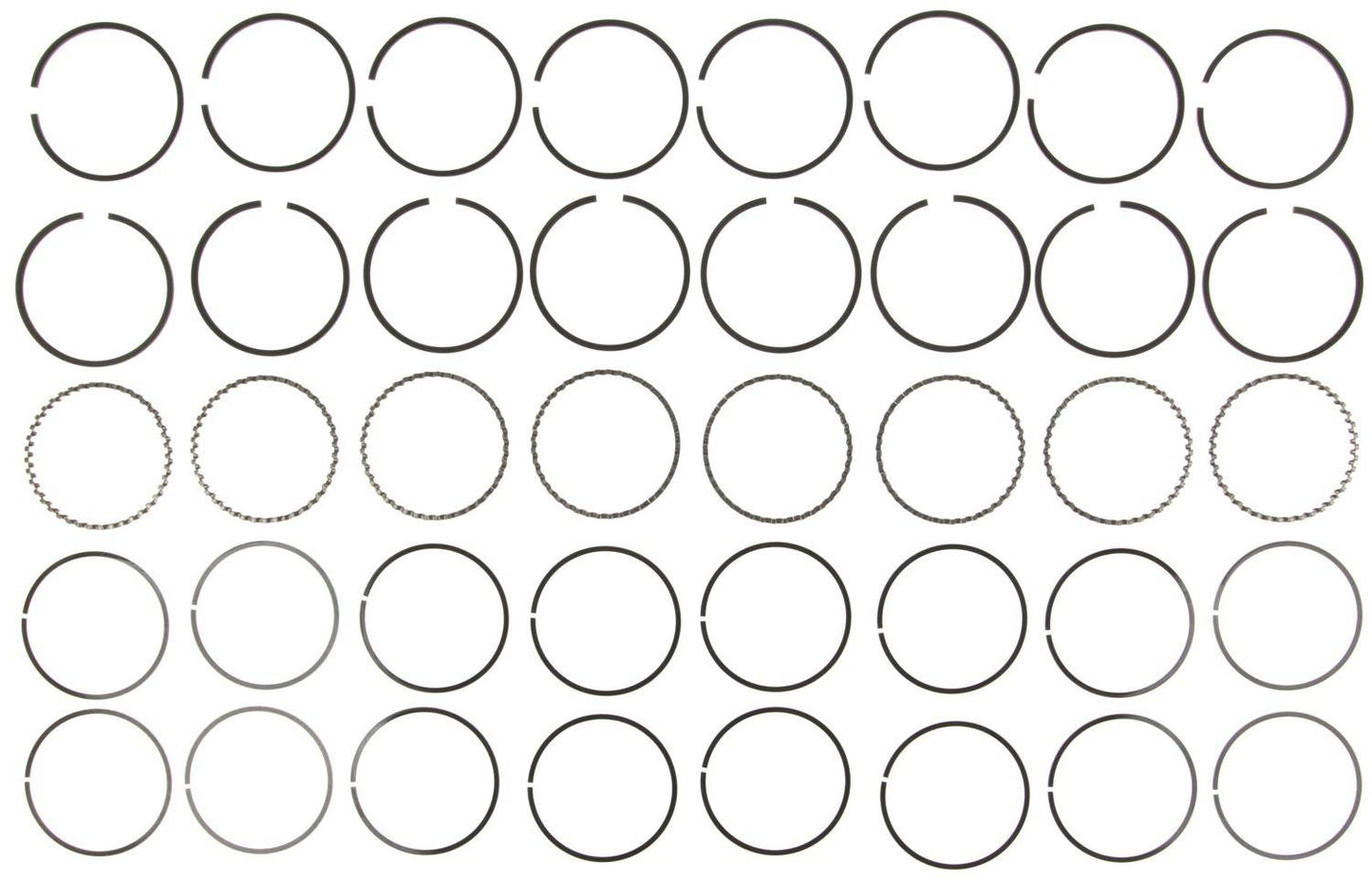 Mahle Rings GMC 265/305L 76-94 Chrome Ring Set 41276.030