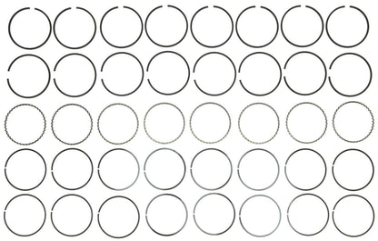 Mahle Rings Buick 305 5.0L Eng 77-91 Checker 305 5.0L Eng 78-80 Chevy 305 Chrome Ring Set 41276