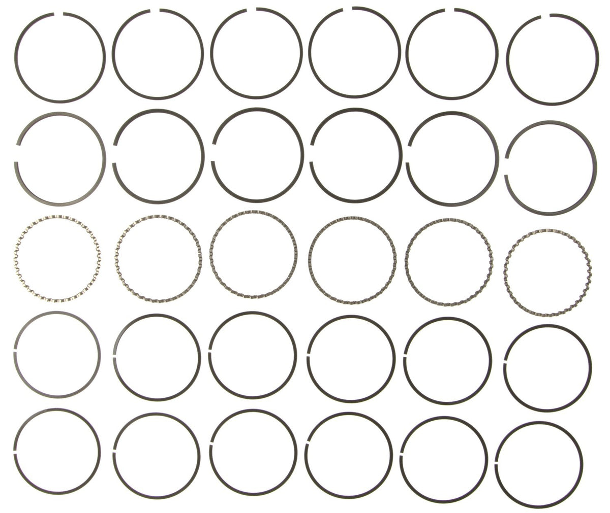 Mahle Rings Buick 173 2.8L Eng 81-84 Chevy 173 2.8L Eng 81-84 Chevy Trk 173 Moly Ring Set 41284CP.060
