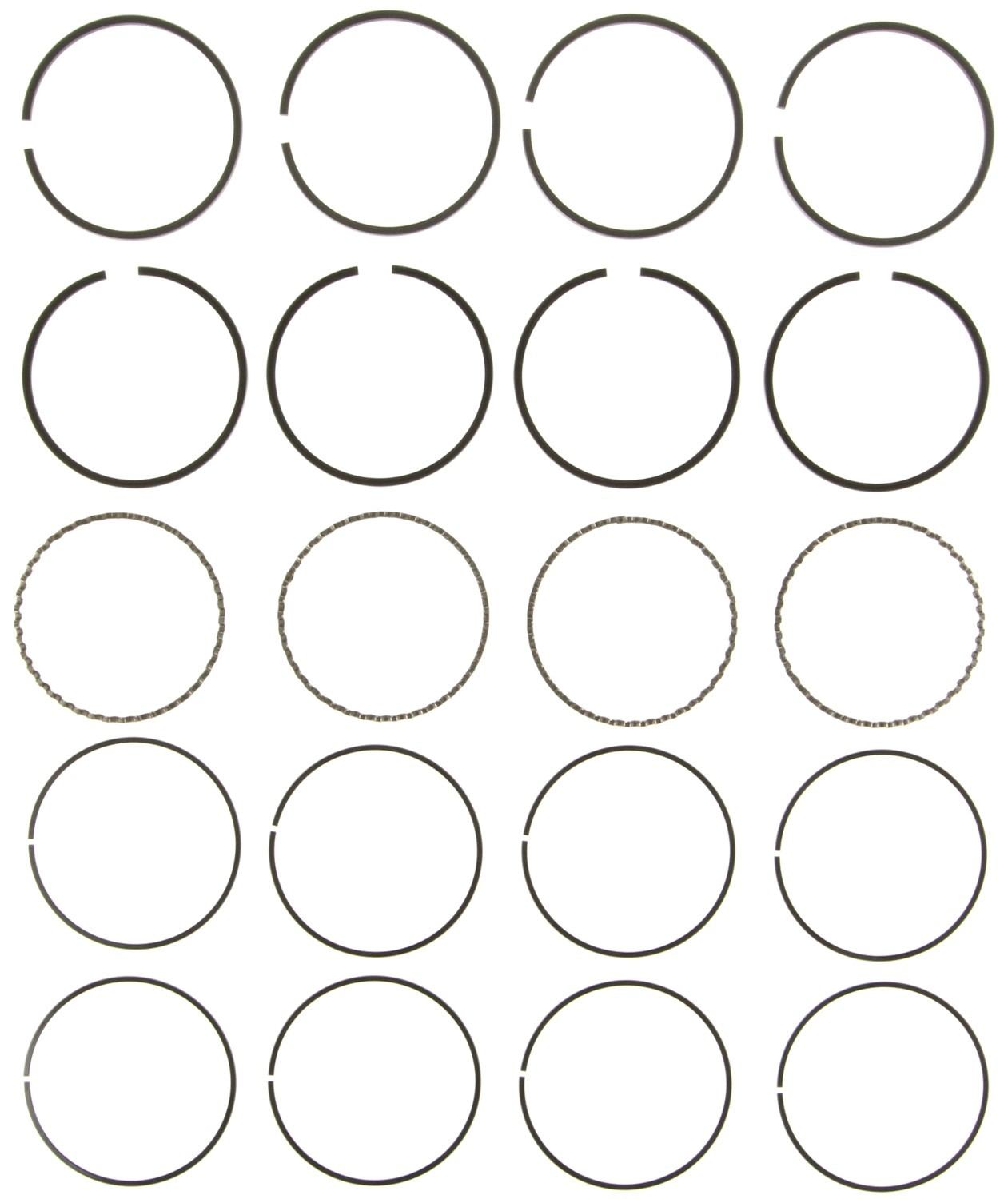 Mahle Rings Toyota 2367cc 22R22REC Engs 81-84 Chrome Ring Set 41359