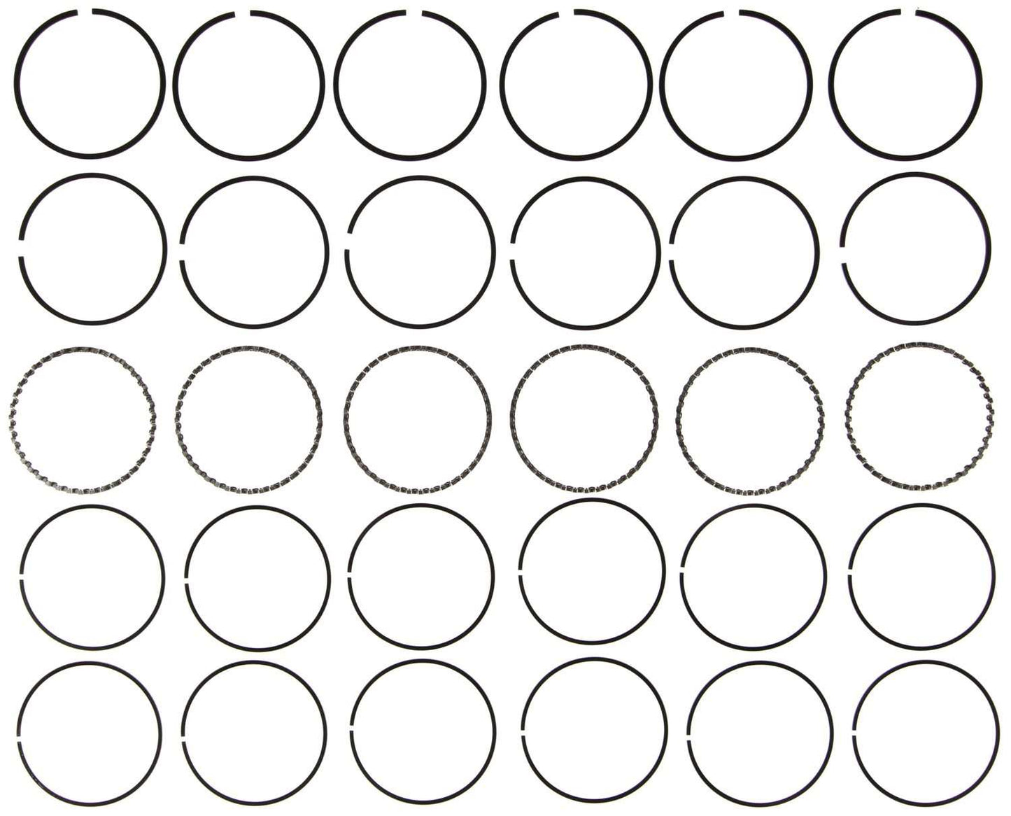 Mahle Rings Toyota 2759cc 5MGE 2954cc 7MGE Eng 82-93 Chrome Ring Set 41361