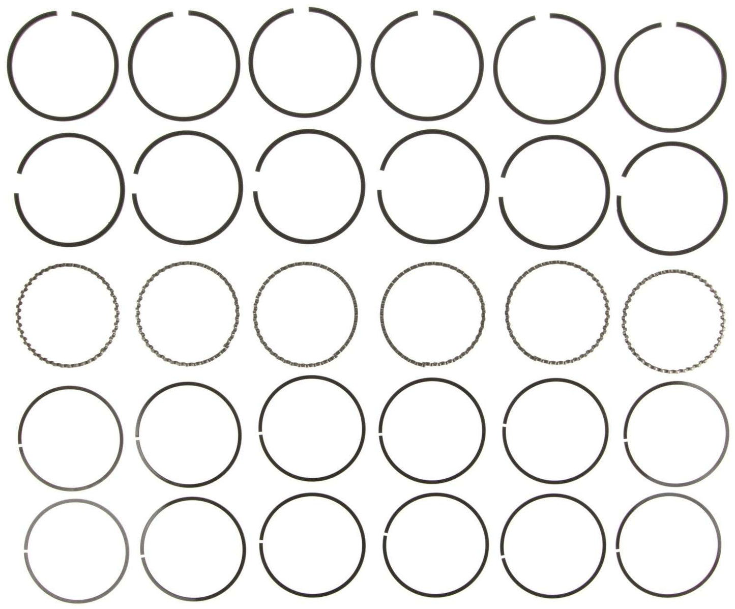 Mahle Rings Dodge Trk 238 3.9L Eng 86-91 Moly Ring Set 41444