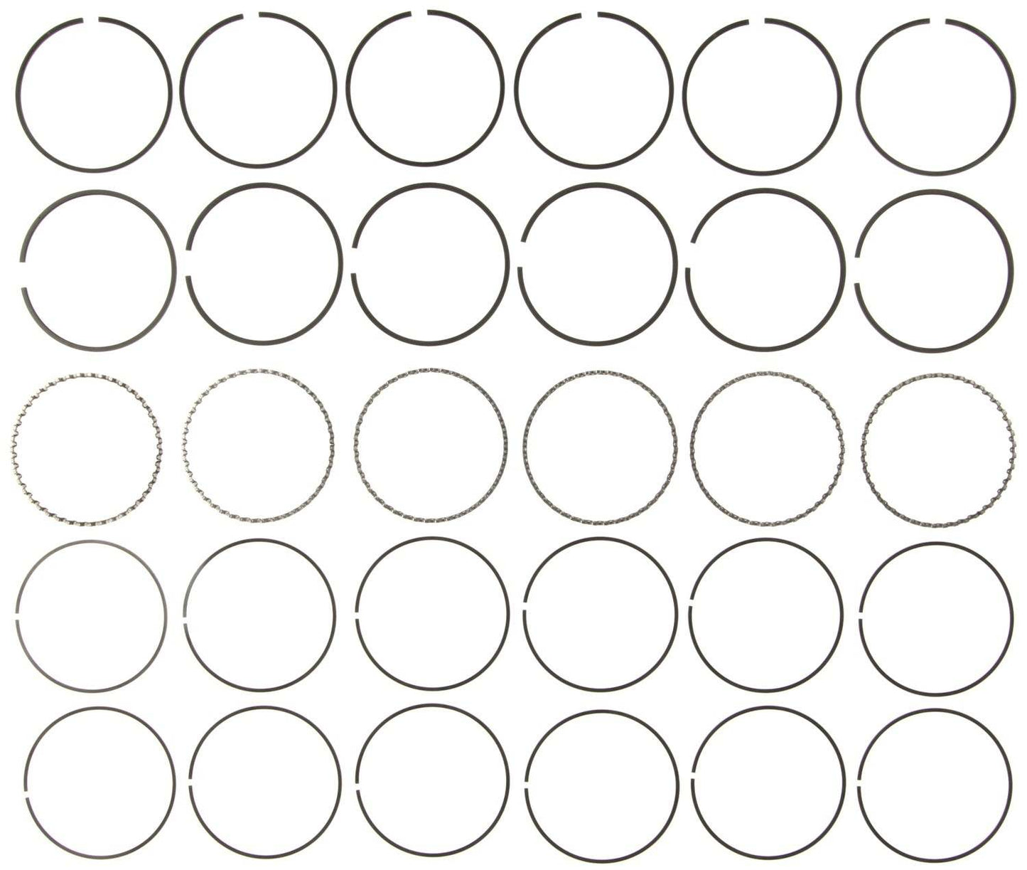 Mahle Rings GMC Pass 173 2.8L Eng 87-89 189 3.1L Eng 88-93 GMC Trk 189 3.1L Moly Ring Set 41473CP.060