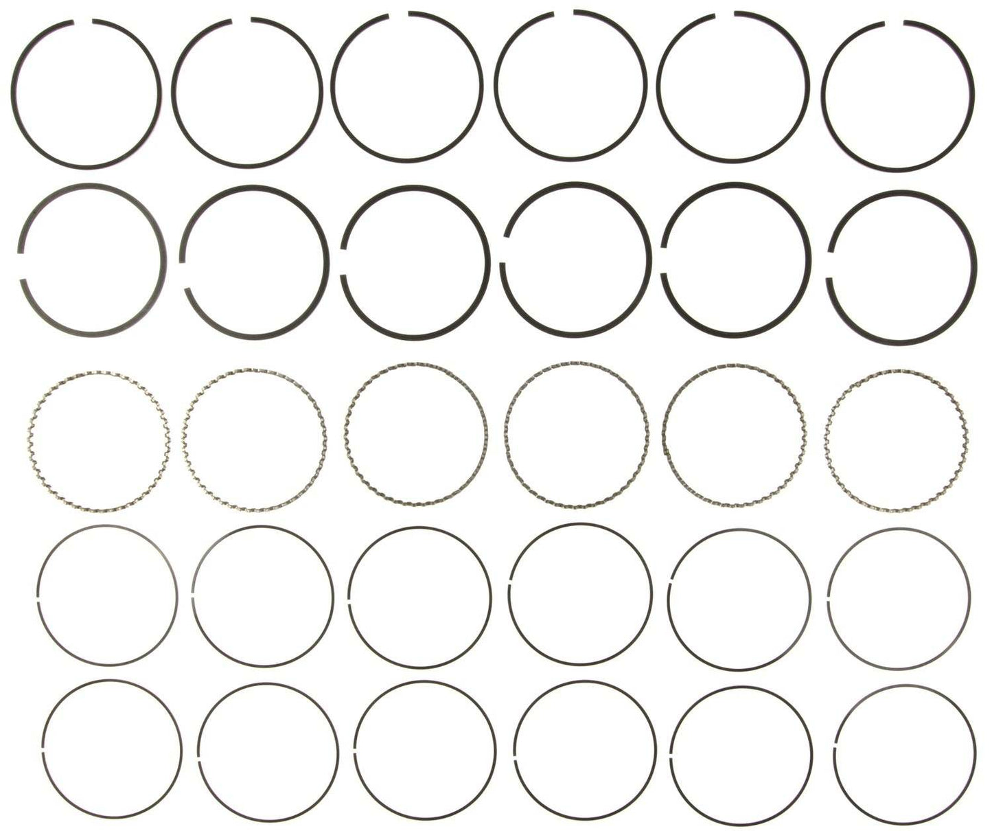 Mahle Rings Chevy 262 4.3L Eng 85-93 Chevy Trk 262 4.3L Eng 85-93 Pont Moly Ring Set 41475CP.020