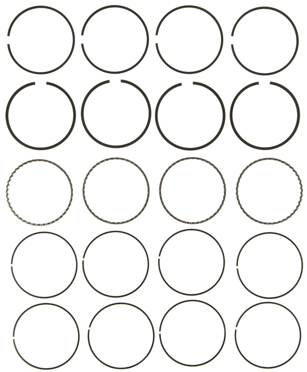 Mahle Rings Toyota 1998cc 3S-GELC3S-GTE Engs 86-94 Chrome Ring Set 41486
