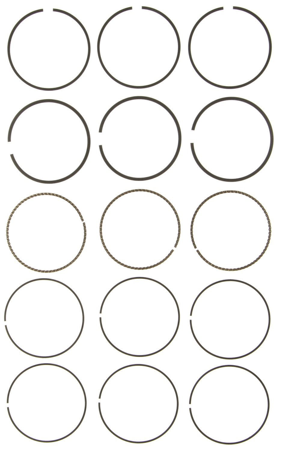 Mahle Rings GMC Pass 61 1.0L Eng 85-94 Chrome Ring Set 41493CP