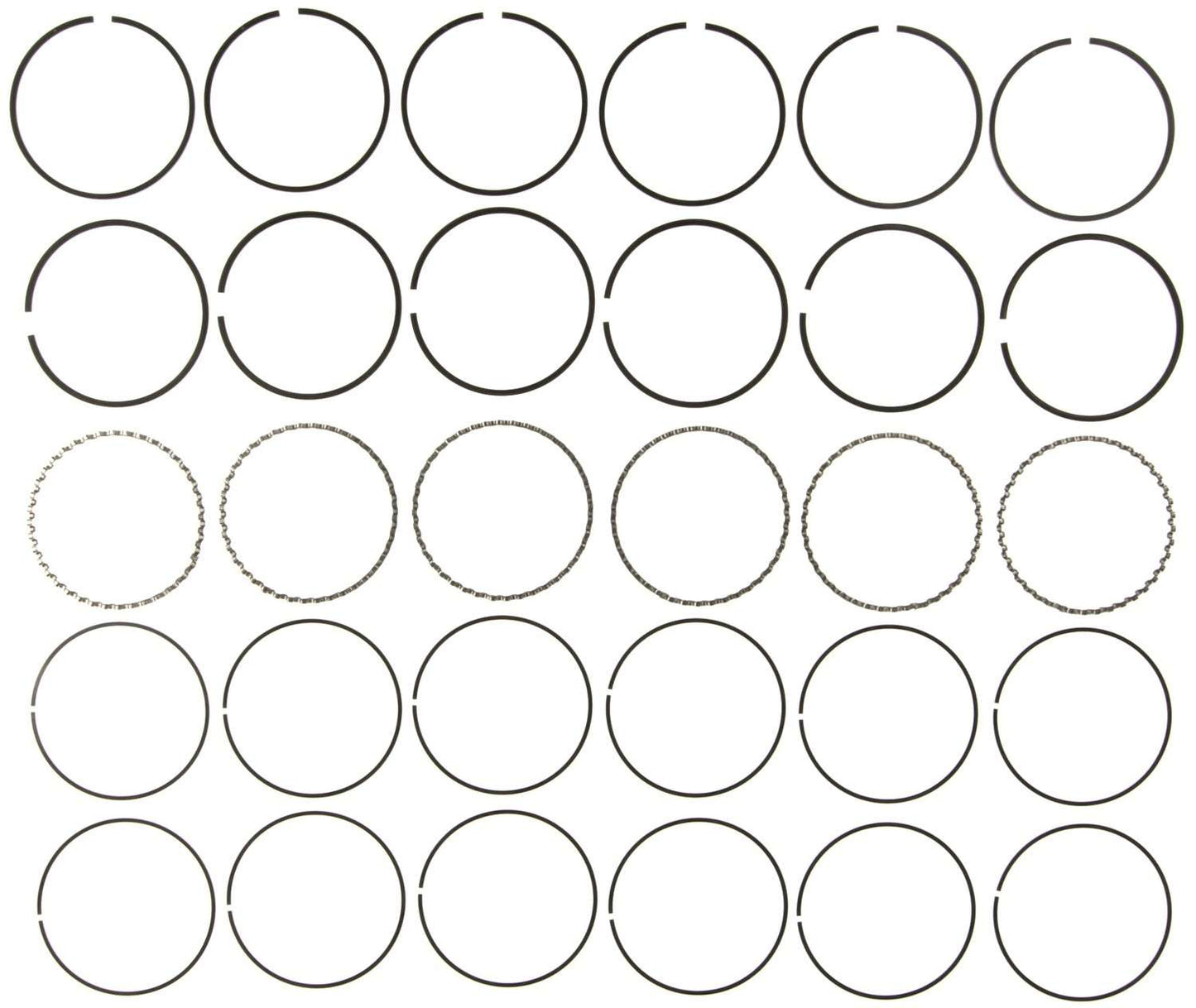 Mahle Rings Ford 183 3.0L Eng 86-94 Chrome Ring Set 41496CP.020