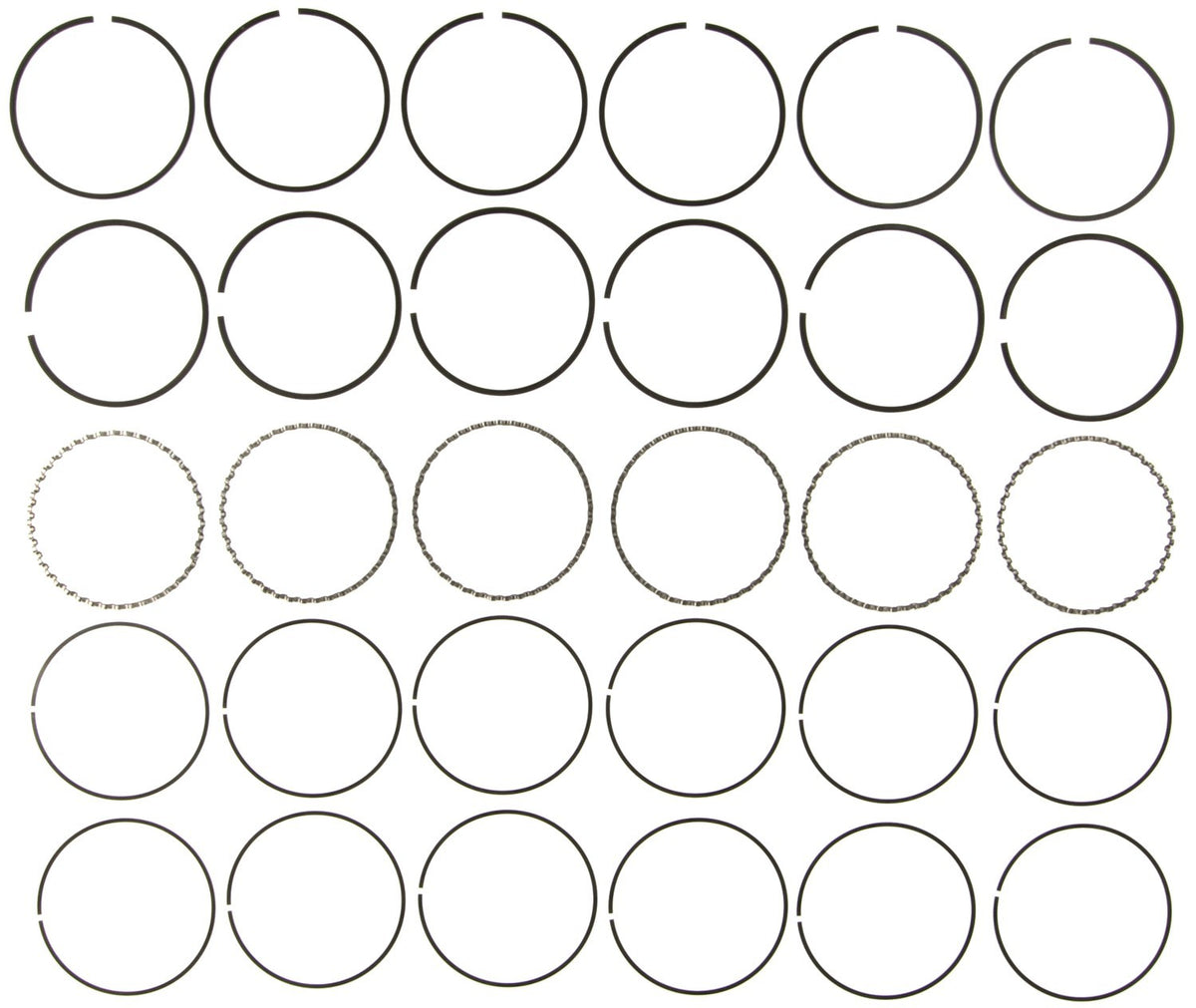 Mahle Rings Ford 183 3.0L Eng 86-94 Chrome Ring Set 41496CP