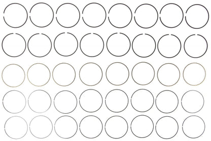 Mahle Rings Ford 302 5.0L Eng 86-94 Moly Ring Set 41497CP