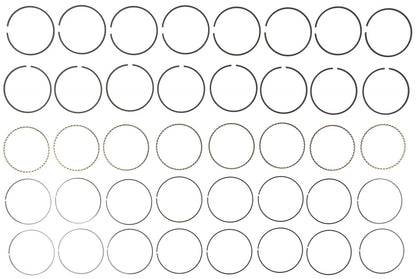 Mahle Rings Ford 302 5.0L Eng 86-94 Moly Ring Set 41497CP