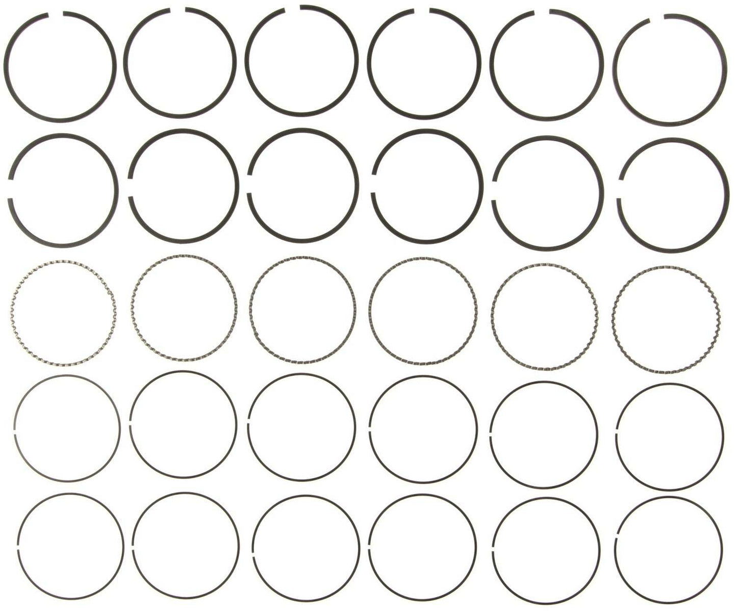 Mahle Rings Ford Trk 177 2.9L Eng 86-92 Moly Ring Set 41514CP.030