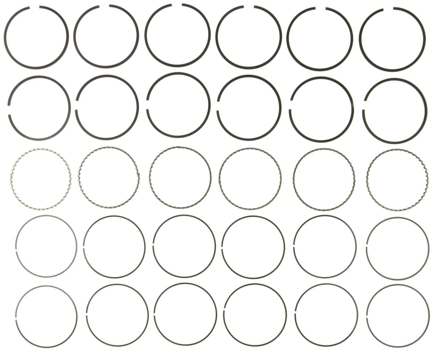 Mahle Rings Ford Pass 230 3.8L Eng 88-94 Chrome Ring Set 41553CP.030